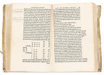 Maurolico, Francesco (1494-1575) Cosmographia in Tres Dialogos Distincta.
